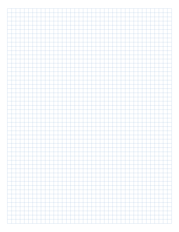 1/5 inch grid printable, 5 squares per inch